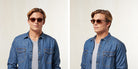 SALT.® QUINN SAL QUINN 004 50 - Coffee Black/CR39 Brown Gradient Sunglasses