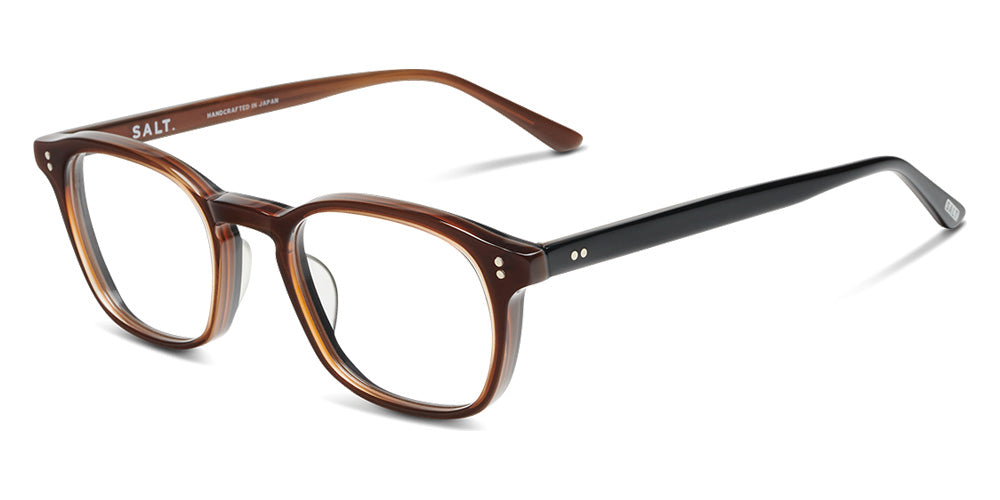 SALT.® QUINN 50 RX SAL QUINN 50 RX 004 50 - Coffee Black Eyeglasses