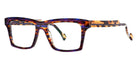 Theo® Rebus TH REBUS 1 51 - Crystal Transparant Black Eyeglasses