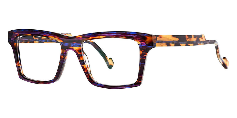 Theo® Rebus TH REBUS 1 51 - Crystal Transparant Black Eyeglasses