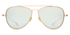 SALT.® RESIN SAL RESIN 001 60 - Brushed Honey Gold/Polarized CR39 G15 Lens Sunglasses