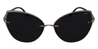 Silhouette® Ribera RIBERA 8188 6630 - 6630 Graphite / Rosegold Sunglasses