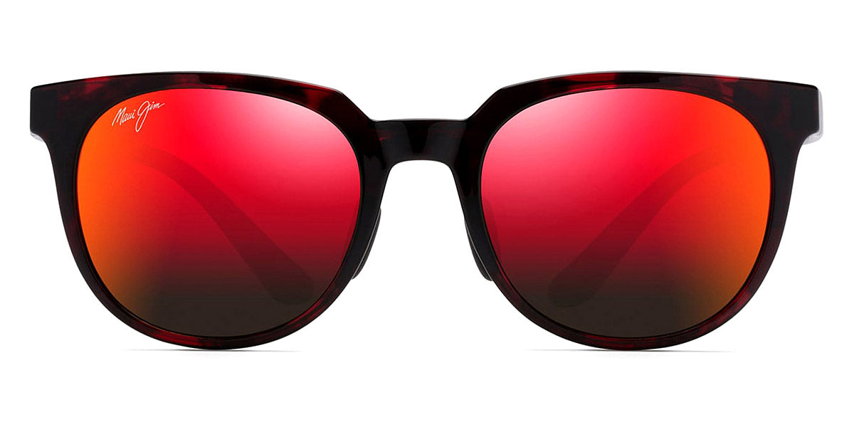 Maui Jim® WAILUA RM454 04T - Red and Black Tortoise/HAWAII LAVA™ Sunglasses