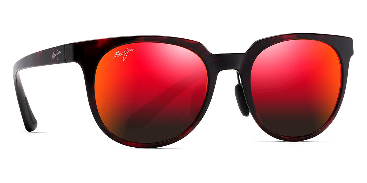 Maui Jim® WAILUA RM454 04T - Red and Black Tortoise/HAWAII LAVA™ Sunglasses