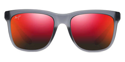Maui Jim® Pehu RM602-14 - Translucent Matte Grey / HAWAII LAVA™ Sunglasses