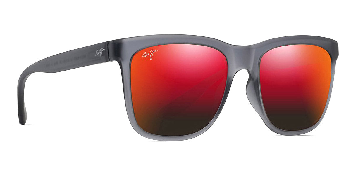 Maui Jim® PEHU RM602 14 - Black Matte Rubber Sunglasses