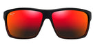 Maui Jim® ALENUIHAHA RM839 07C - Burgundy Stripe Sunglasses