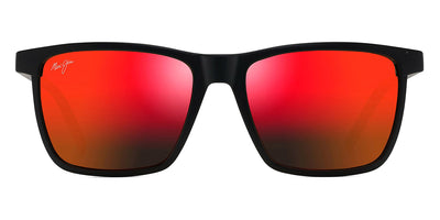 Maui Jim® One Way MAU One Way RM875-02 55 - Matte Black Sunglasses