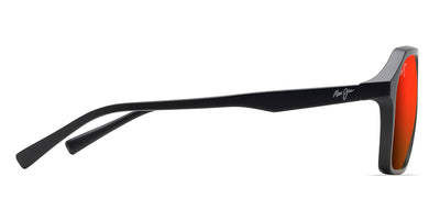 Maui Jim® WEDGES RM880 02A - Black Wood Grain Sunglasses