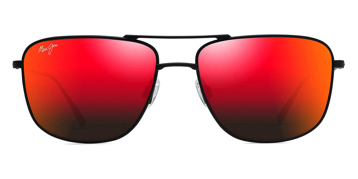 Maui Jim® MIKIOI RM887 02 - Matte Black Sunglasses