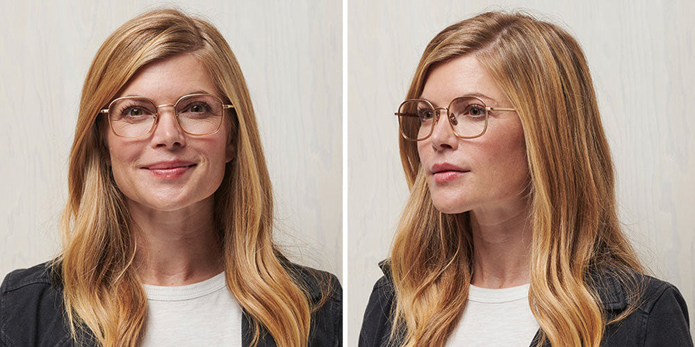 SALT.® ROGUE SAL ROGUE 003 50 - Brushed Gold/Whiskey Eyeglasses
