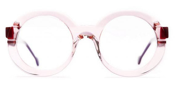 Henau® Rota H ROTA 5070 48 - Transparant Pink/Burgundy 5070 Eyeglasses