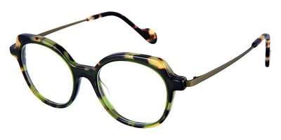 NaoNed® Rozed NAO Rozed 43002 49 - Transparent Kakhi Green and Tortoiseshell / Matte Khaki Eyeglasses