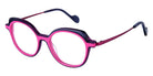 NaoNed® Rozed NAO Rozed 60003 49 - Transparent Pink and Blue / Dark Orchid Pink Eyeglasses