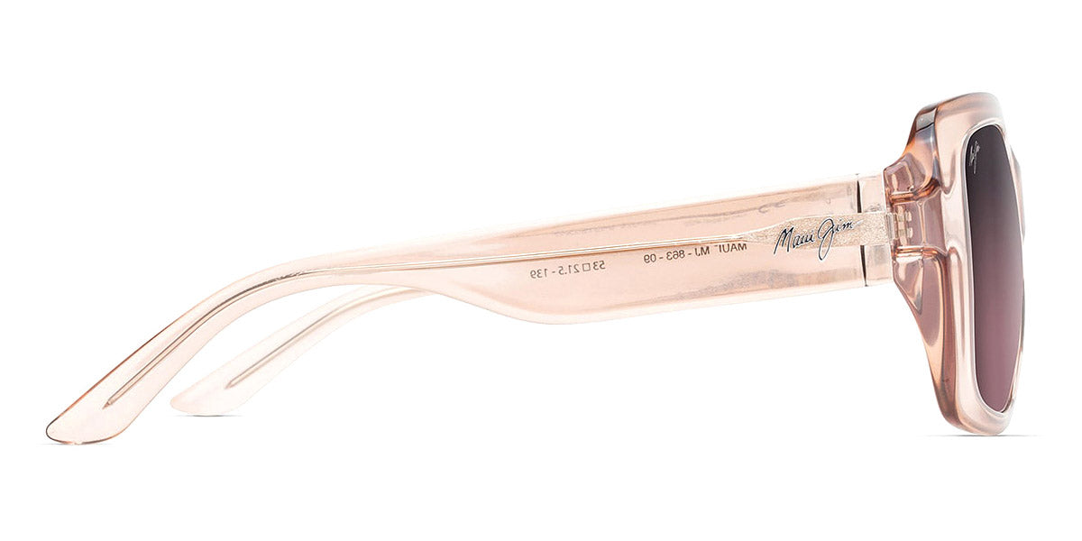 Maui Jim® Two Steps MAU Two Steps RS863-09 55 - Transparent Pink / Maui Rose® Sunglasses