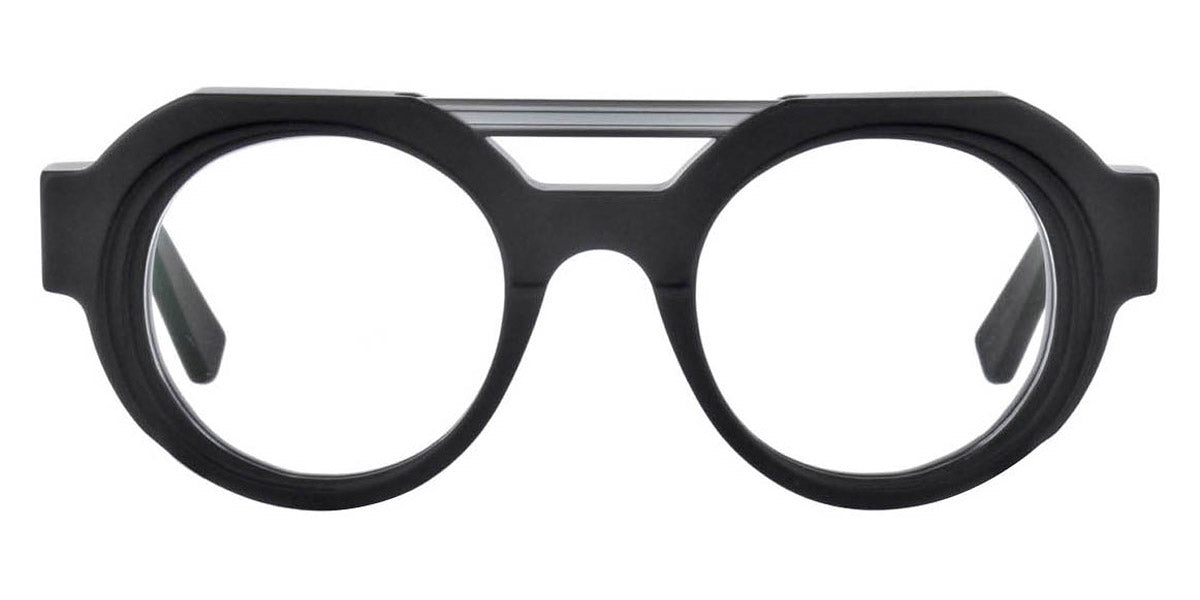 Kirk & Kirk® SAM KK SAM MATTE BLACK 43 - Matte Black Eyeglasses