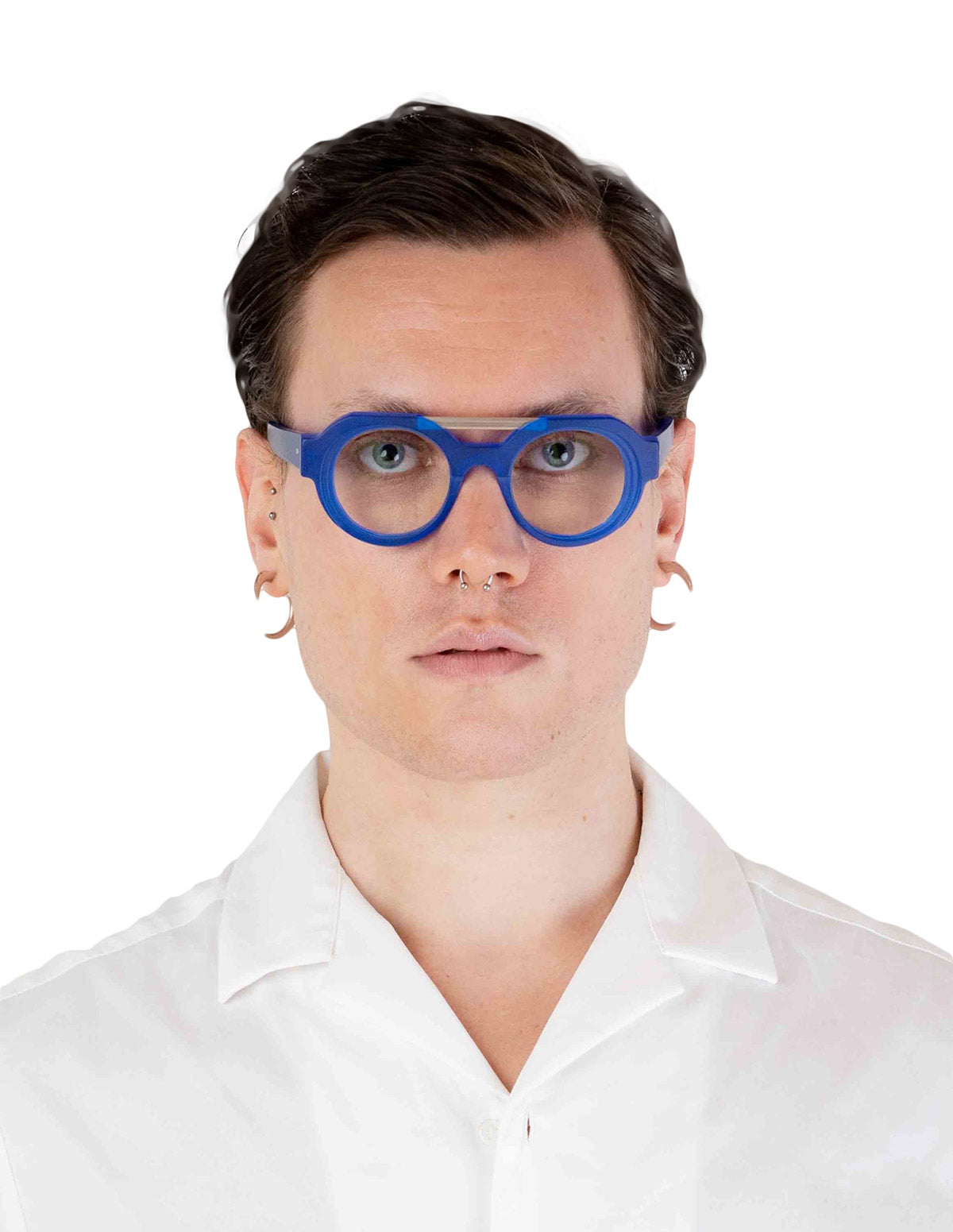 Kirk & Kirk® SAM - Matte Blue Eyeglasses