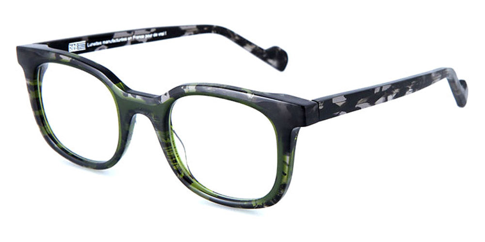 NaoNed® Sant Malou NAO Sant Malou 21218 47 - Grey Tortoiseshell and Transparent Olive Green / Grey Tortoiseshell Eyeglasses