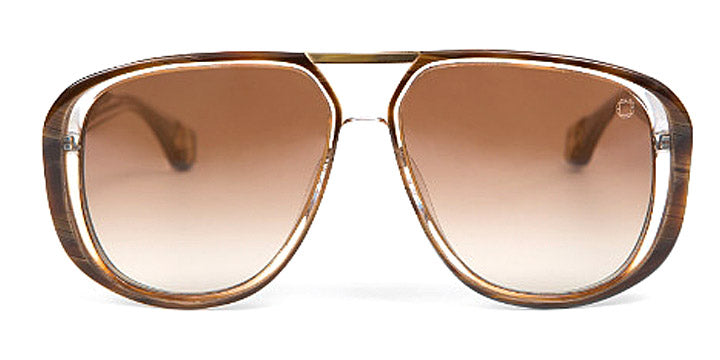 Blake Kuwahara® SEIDLER SUN BLK SEIDLER SUN BROWN HORN 58 - BROWN HORN Sunglasses