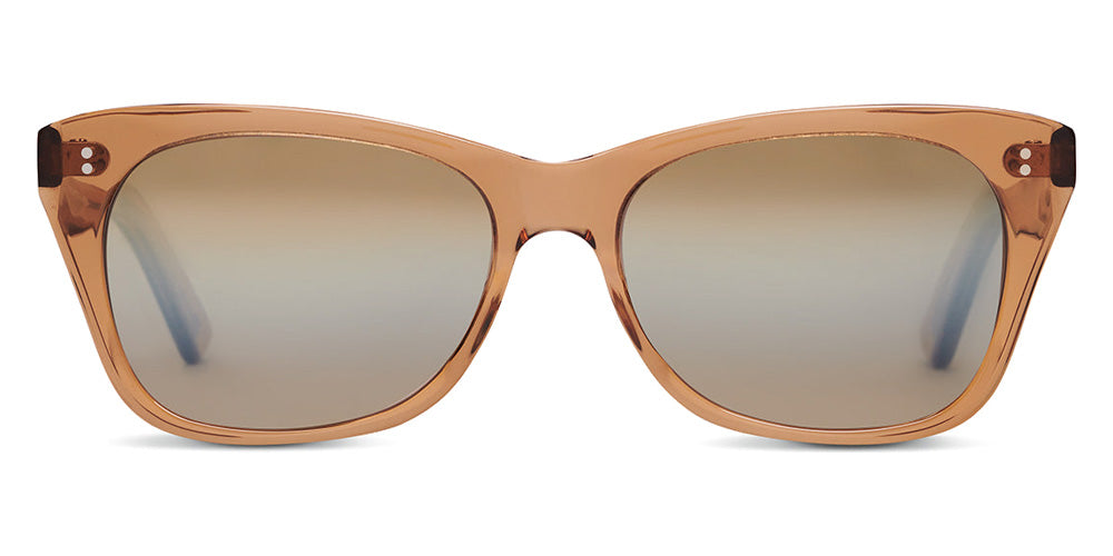 SALT.® SELA SAL SELA 003 54 - Whiskey/Amber Half Flash Glass Lens Sunglasses