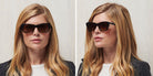 SALT.® SELA SAL SELA 004 54 - Black/Brown Gradient CR-39 Lens Sunglasses