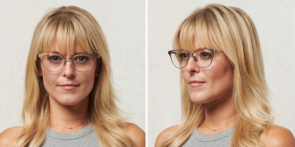 SALT.® SHANNON SAL SHANNON 001 55 - Matte Rose/Rose Gold Eyeglasses