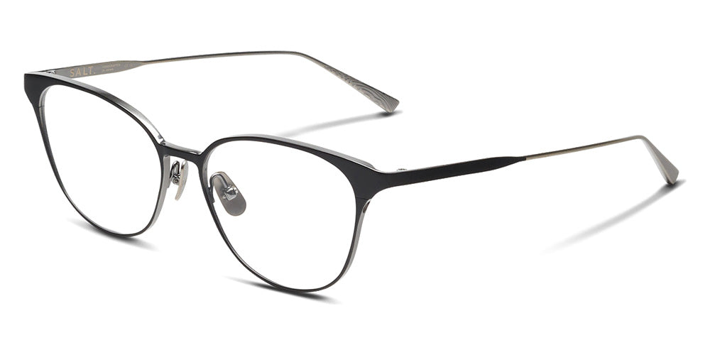 SALT.® SHANNON SAL SHANNON 004 55 - Black Sand/Antique Silver Eyeglasses