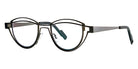 Theo® Shape TH SHAPE 258 44 - Grey/Black Eyeglasses