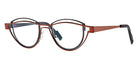 Theo® Shape TH SHAPE 293 44 - Black/Brown Eyeglasses