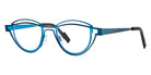 Theo® Shape TH SHAPE 313 44 - Green/Blue Eyeglasses