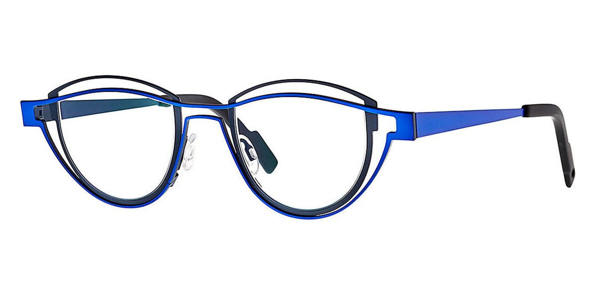 Theo® Shape TH SHAPE 374 44 - Black/Blue Eyeglasses