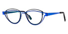 Theo® Shape TH SHAPE 374 44 - Black/Blue Eyeglasses