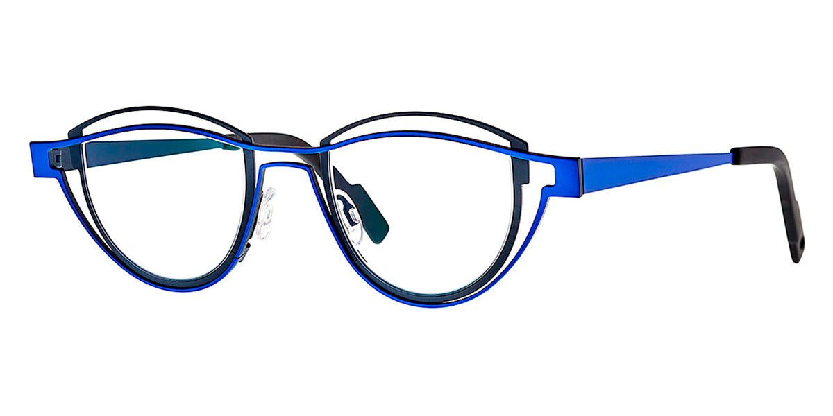 Theo® Shape TH SHAPE 374 44 - Black/Blue Eyeglasses