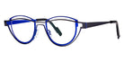 Theo® Shape TH SHAPE 462 44 - Black / Blue Eyeglasses