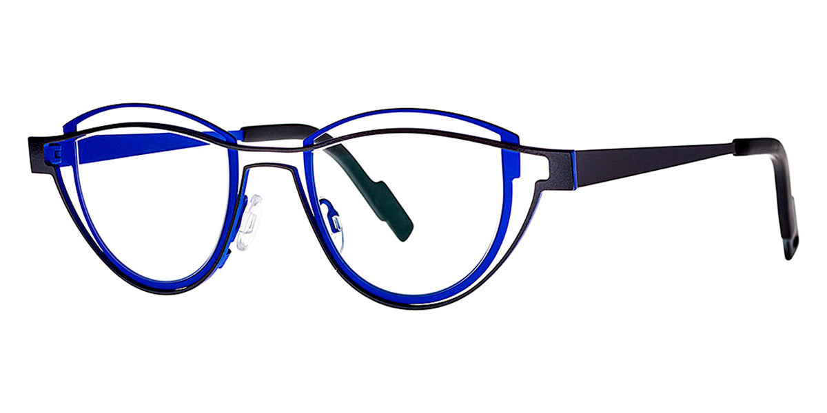 Theo® Shape TH SHAPE 462 44 - Black/Blue Eyeglasses