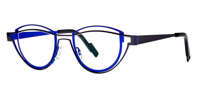 Theo® Shape TH SHAPE 462 44 - Black/Blue Eyeglasses