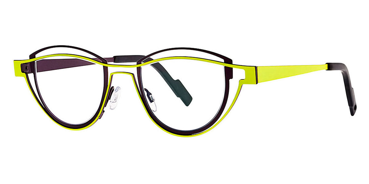 Theo® Shape TH SHAPE 467 44 - Purple/Yellow Eyeglasses