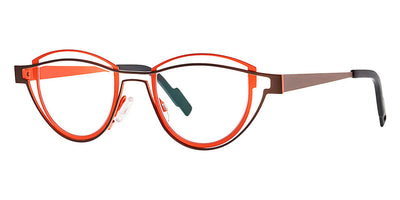 Theo® Shape TH SHAPE 475 44 - Brown/Orange Eyeglasses