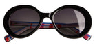 OLIVER GOLDSMITH® & TED BAKER® -1960'S  BLACK SUNGLASSES
