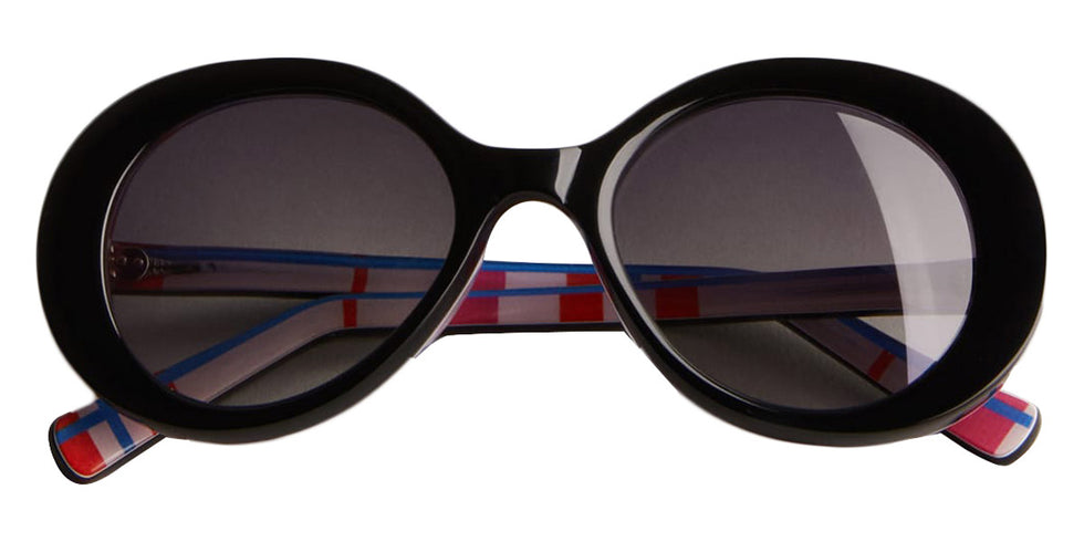 OLIVER GOLDSMITH® & TED BAKER® -1960'S  BLACK SUNGLASSES