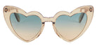 Saint Laurent® SL 181 LOULOU - Yellow / Green Sunglasses