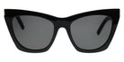 Saint Laurent® SL 214 Kate - Black / Gray Sunglasses