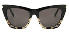 Saint Laurent® SL 214 KATE - Havana/Black / Black Sunglasses