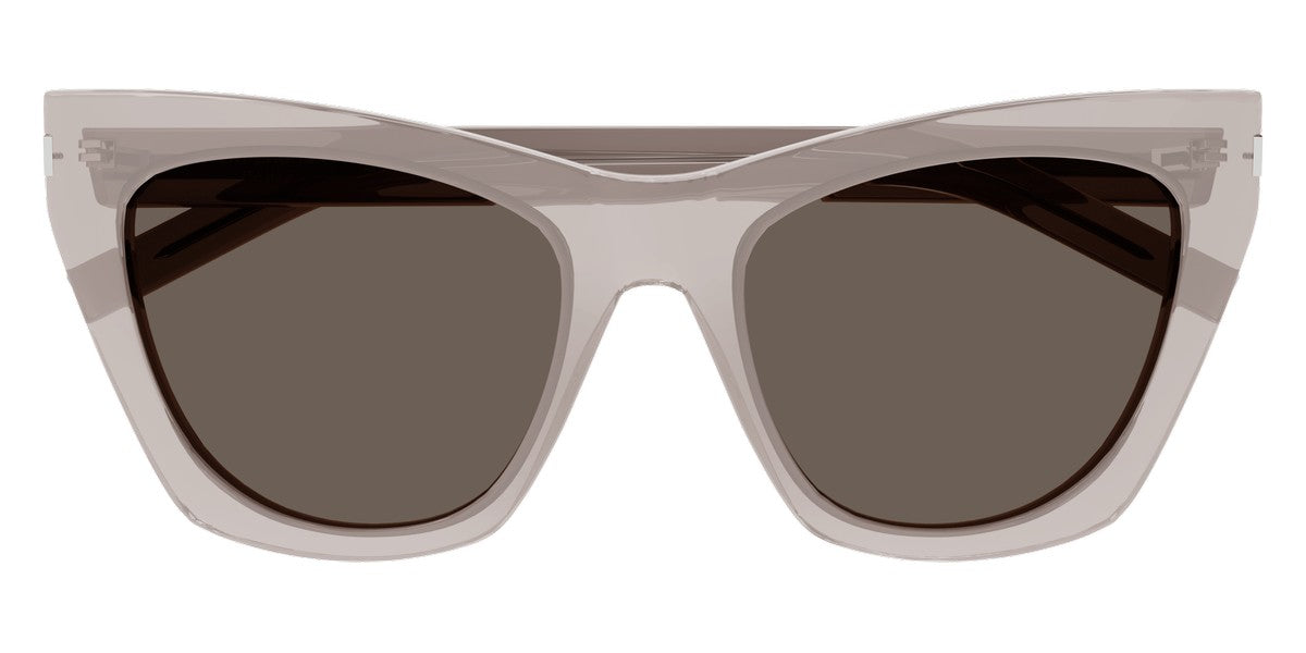 Saint Laurent® SL 214 KATE - Nude / Brown Sunglasses