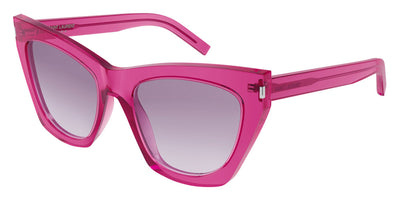 Saint Laurent® SL 214 KATE - Pink / Violet Gradient Sunglasses