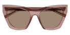 Saint Laurent® SL 214 KATE - Pink / Brown Sunglasses