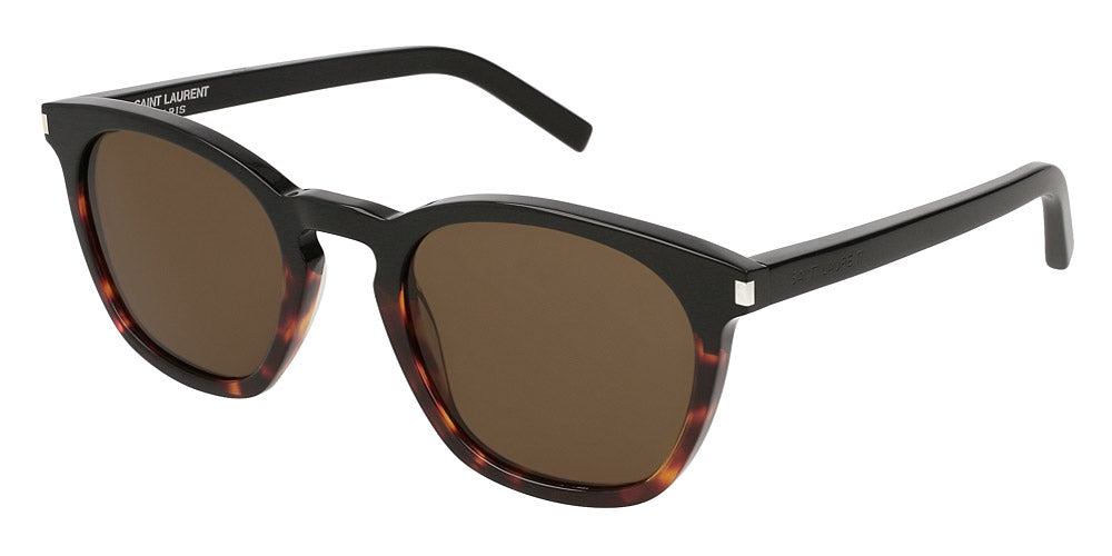Saint Laurent® SL 28 - Black / Brown Sunglasses