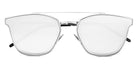 Saint Laurent® SL 28 Metal - Silver / Silver AR Mirrored Sunglasses