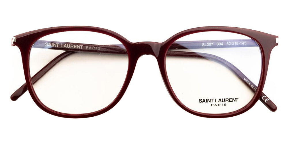 Saint Laurent® SL 307 - Burgundy Eyeglasses