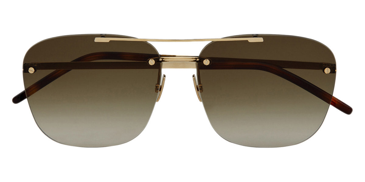 Saint Laurent® SL 309 RIMLESS - Gold / Brown Gradient Sunglasses